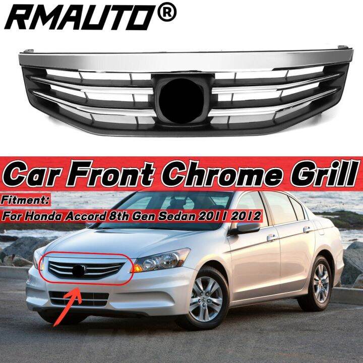 For Honda Accord 8th Gen Sedan 2011 2012 Car Front Bumper Grill Grille