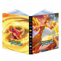 Big 9 Pocket 432 Card Pokemon Album Book Map Playing Game XY Charizard Pokémon Cards Collection Holder Binder Folder Kids Gift