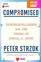 (New) หนังสืออังกฤษ Compromised : Counterintelligence and the Threat of Donald J. Trump [Hardcover]