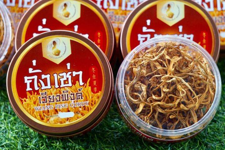 ถั่งเช่า-cordyceps-เห็ดถั่งเช่าสีทอง-ขนาดบรรจุ-20-กรัม-สินค้าวิสาหกิจชุมชน-ได้รับรองสินค้ามาตรฐานเกษตร-จากกรมวิชาการเกษตร