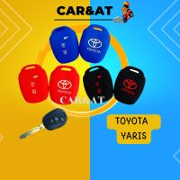 ซิลิโคนกุญแจ toyota yaris ปลอกกุญแจรถยนต์ ซิลิโคนกุญแจรถยนต์ รุ่น TOYOTA  YARIS 2017 ของแต่งรถยนต์yaris