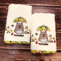 【DT】hot！ 35cmx80cm Cotton Material Cartoon TOTORO Baby Face Top Knitted Products Fashion Textiles