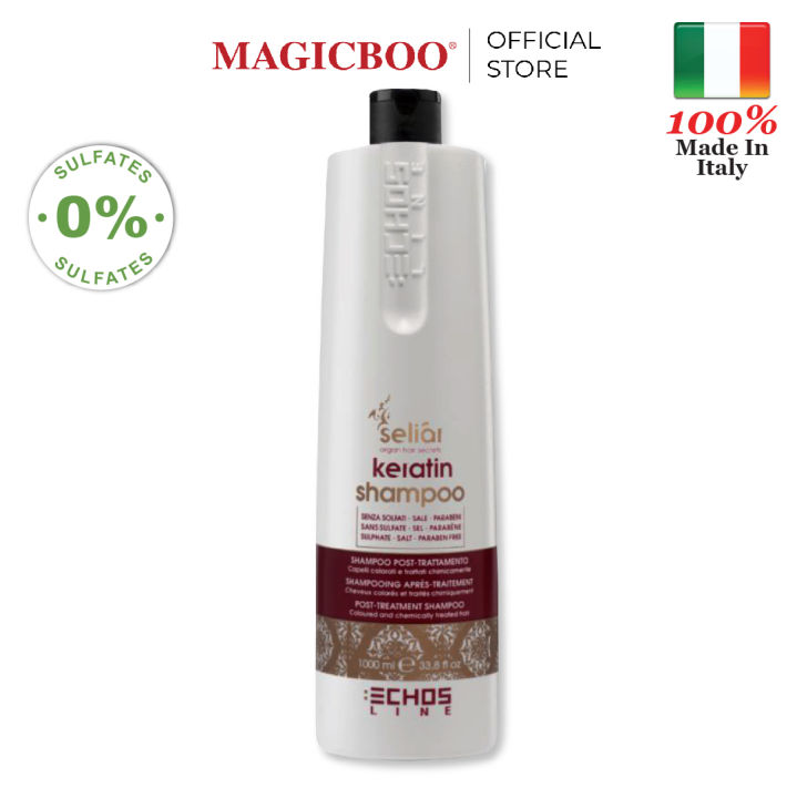 Magicboo Echosline Seliar Keratin Post Treatment Shampoo 1000ml | Lazada