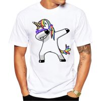 Cotton Fashion Dabbing Pug T-Shirt Newest Men Funny T Shirts Dabbing Unicorn Cat Zebra Panda Tops Hip Hop Tee 【Size S-4XL-5XL-6XL】