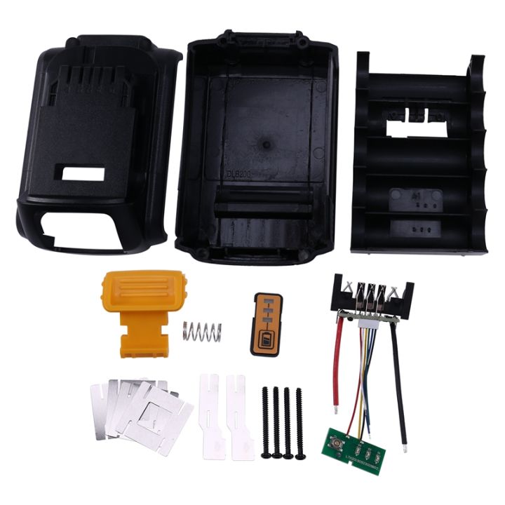 for Dewalt 10 Core 18V 20V Li Ion Battery Replacement Plastic Case