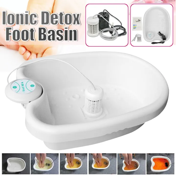 【Foot Detox Machine】Mini Ion Cleanse Ionic Detox Foot Bath Aqua Cell