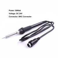 เครื่องเชื่อมเหล็กไฟฟ้า1ชิ้น DC 24V 50W เครื่องมือซ่อมแซมหัวปากกาเครื่องเชื่อมโลหะสำหรับ HAKD-936 HAK-936 HAKO-936อุปกรณ์เชื่อมสายไฟ Montagu