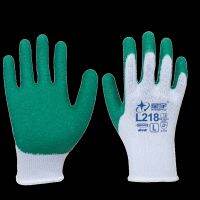 Xing yu L218 wear-resisting cut latex work proof glass construction work site protection work gloves for men and women