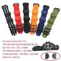 Suitable For Nylon Canvas Watch Band G-Sho GA100 GD110 5600 GW6900 GLS8900 Adjustable Breathable Unisex Replacement Strap