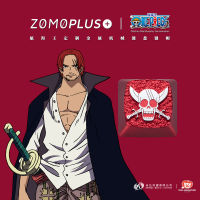 ZOMO ที่กำหนดเอง Shanks Keycaps อะนิเมะ Four Emperors ส่วนบุคคลอลูมิเนียมอัลลอยด์คีย์บอร์ดสำหรับคีย์บอร์ด Cherry/Razer ฯลฯ