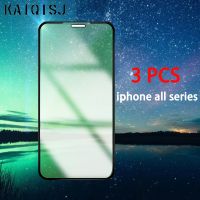 [Electronic film] 3ชิ้นกระจกฟิล์มแสงสีเขียวสำหรับ Iphone 12 Pro Max มินิเต็มฝาครอบป้องกันหน้าจอ IphoneX XR 7 8 11