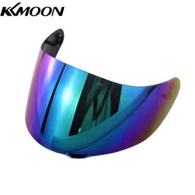 KKmoon รถจักรยานยนต์ลมโล่หมวกกันน็อคเลนส์ Visor เต็มใบหน้าเปลี่ยนสำหรับ Moto หมวกกันน็อค K1 K3SV K5