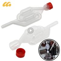 One-way AirLock Beer Brewing Fermentation Check Valve Plastic Air Lock Water Seal making Exhaust Valve Household Tools