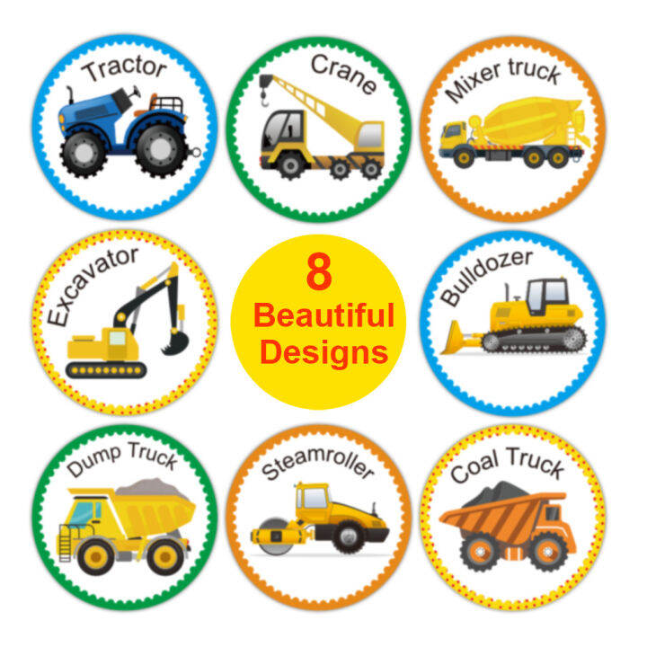 kids-labels-car-stickers-for-kids-vehicle-stickers-truck-stickers-construction-stickers-reward-stickers