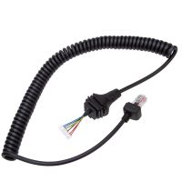 8ขา HM-152 Mic มือถือวิทยุลำโพงไมโครโฟน PU เคเบิ้ลสำหรับ ICOM IC-2820H IC2825E เครื่องส่งรับวิทยุ