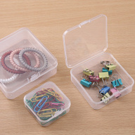 hộp nhựa vuông mini đa năng cao cấp kích thước 4.5x4.5x1.9cm bằng nhựa ABS thumbnail