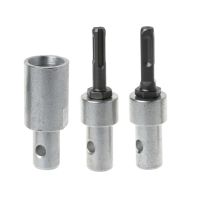 Round Square Pits Drill Bit Adapter for Electric Drill Convert to Earth Auger Head Connector Practical Head Tool