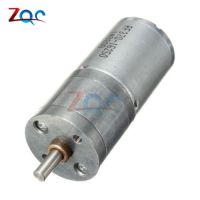 มอเตอร์ลดความเร็วมอเตอร์เกียร์ไฟฟ้า12V Dc 60Rpm แรงบิดที่ทรงพลัง25Mm