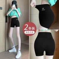 【hot sale】◘№ D19 Shark pants belly tuck buttocks lift Barbie leggings 鲨鱼裤女薄款收腹提臀防走光安全裤外穿健身瑜伽骑行打底短裤 新款 现货 23.5.25