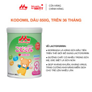 Combo 5 Lon Sữa Morinaga Kodomil Số 3 Hương Vani Dâu Nhật Bản 850g Tăng