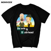 เสื้อยืดแขนสั้น Beavis And Butthead Breaking Bad สําหรับผู้ชายและผู้หญิง