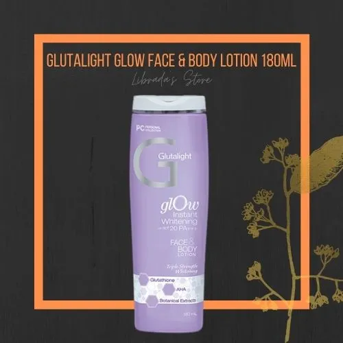 Glutalight Glow Instant Whitening Face and Body Lotion 180mL Lazada PH
