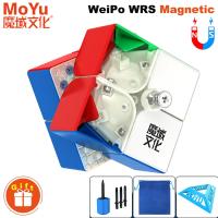 MoYu WeiPo WRS 2x2x2 Magnetic Magic Cube Professional 2×2 Speed Puzzle 2x2 Childrens Fidget Toy Magnet Cubo Magico Gift for Kid Brain Teasers