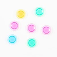 Round colored magnets for teaching office supplies glass whiteboard magnetic buckle strong fixing paper small magnetic nails