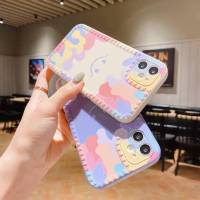 เคสโทรศัพท์ลายยิ้ม ขอบหัวใจนูน เคส เคสTPU สำหรับ 11 Pro Max XR X XS 6 7plus 7 8 Plus พลัส SE 2020 12 12pro 13/13PRO 13PROMAX เคสไอโฟน #989