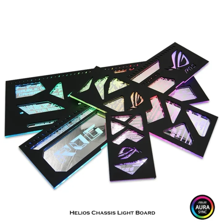 RGB Mirror PC Case Backplate Panel Light Board 4 In 1 For ROG Strix