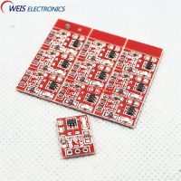 สวิตช์ความจุสัมผัส2.5-5.5V ปุ่ม TTP223สัมผัส10ชิ้นล็อคตัวเอง/ไม่ต้องสวิตช์ล็อคโมดูลวงจรไฟฟ้าและชิ้นส่วน