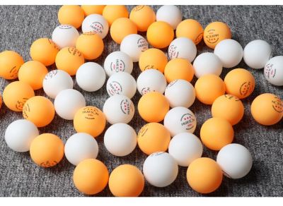 ：“{—— Table Tennis Balls X40+3 Star ABS New Material Professional Team Ball 30/50/100 Pcs Ping Pong Balls 2.8G Training Balls 2022 New