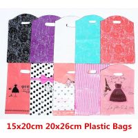 10pcs 15x20cm 20x26cm Plastic Bags For Clothes Shop Bachelorette Party Decorations Plastic Gift Bags Wedding Packaging Candy Bag