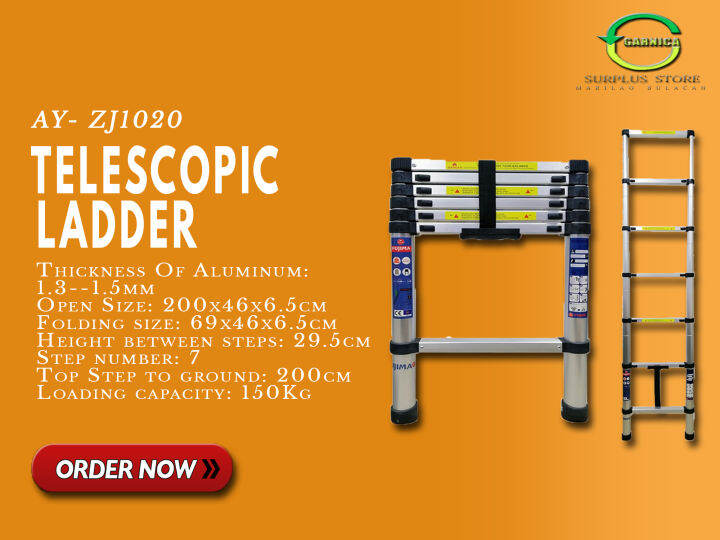 Telescopic Ladder Fujima Lazada PH