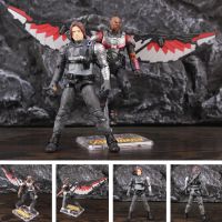 ∈∏ The Falcon and the Winter Soldier 7 Action Figure Marvel Avengers Sam Wilson Bucky Barnes Legends ZD Toys Doll