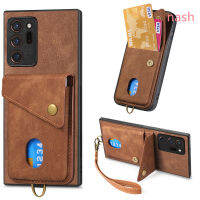 เคสโทรศัพท์ Samsung Galaxy Note20สายคล้องปกป้องเลนส์แบบพิเศษกันรอยนิ้วมือไม่ติดช่องเสียบบัตรเป็นหนังและเป็นมิตรกับผิวเคสโทรศัพท์กันกระแทก