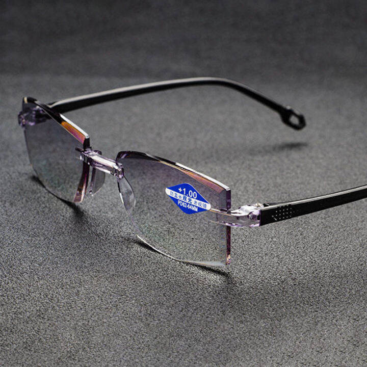 B.two. Presbyopic Glasses Reading Glasses Dual Lens Anti Blue Light