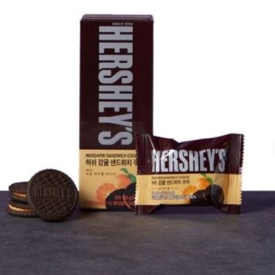 Hershey’s Chocolate Creme Wafers เวเฟอร์เฮอร์ชีส์ รสกล้วยช็อกโก 100 g.