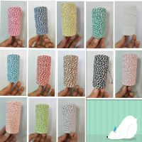 【YD】 1 Roll Metres 2Ply Cotton Twine String Cord Rope Rustic 16 Colors AF562