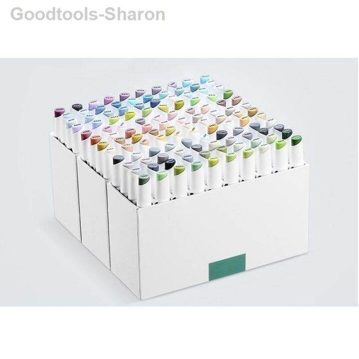 scream-goodtools-sharon-40สี-เครื่องปั่นคานคู่ที่ใช้น้ำมันแอลกอฮอล์เซตปากกา9400สีเทาระดับมืออาชีพ