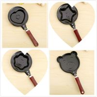 4 Piece Kitchen Small Tools Breakfast Fried Egg Pot Fried Egg Device Mini Frying Pan Mini Pancake Pot Creativity Cookware Sets