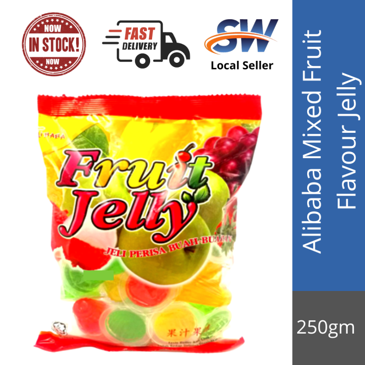 AB Mixed Fruit Flavour Jelly 250gm Lazada