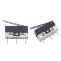 10PCS KW10 3 Pin Long Hinge Lever Momentary SPDT Mini Micro Switch AC 125V 1A 12 x 6 x 13mm