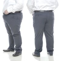 【Seluar Untuk Bekerja】Saiz Besar 50 52 Seluar Slack Lelaki Seluar Perniagaan Stretchtable Cotton Mens Plus Size Formal Pants For Work