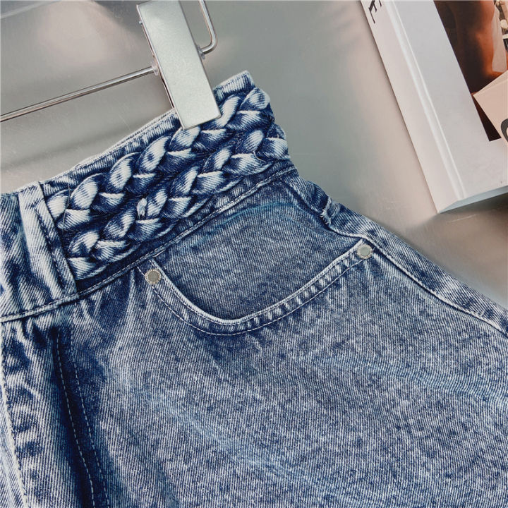 twotwinstyle-casual-blue-denim-short-for-women-high-waist-straight-korean-loose-shorts-female-summer-fashion-clothing-style