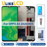 สำหรับ OPPO A5 2020 CPH1931จอแสดงผล LCD Touch Digitizer Assembly สำหรับ6.5นิ้ว OPPO A11กรอบเปลี่ยน