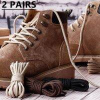 【HOT】❄☼♗ 2 Pairs Round Shoelaces Laces Durable Polyester Hiking Snow Shoes accessorie