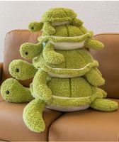▥☽ lying turtle doll lucky plush toy bed sleeping childrens birthday gift