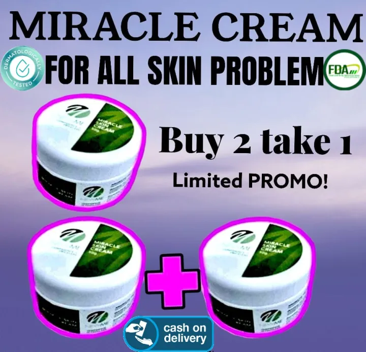 NEWME MIRACLE SKIN CREAM ♥ PROMO BUNDLE * (3pcs.150grams) •PEKLAT ...