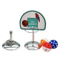 Parakeet Bells Balls เกมปริศนา Chew สำหรับเล่นของเล่น Pet Parrot Basketball Hoop Props